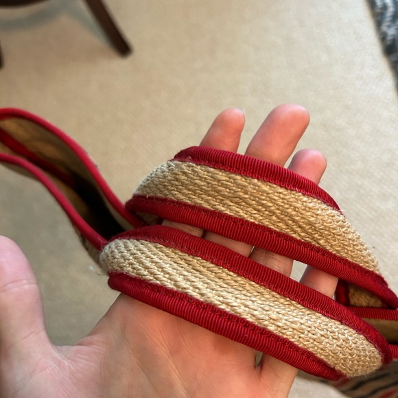 GUCCI Brown Jute Arles Printed Tote Bag - Picture 7 of 7